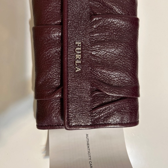 Furla Wallet Burgundy “Brand New” Vintage - Picture 6 of 7